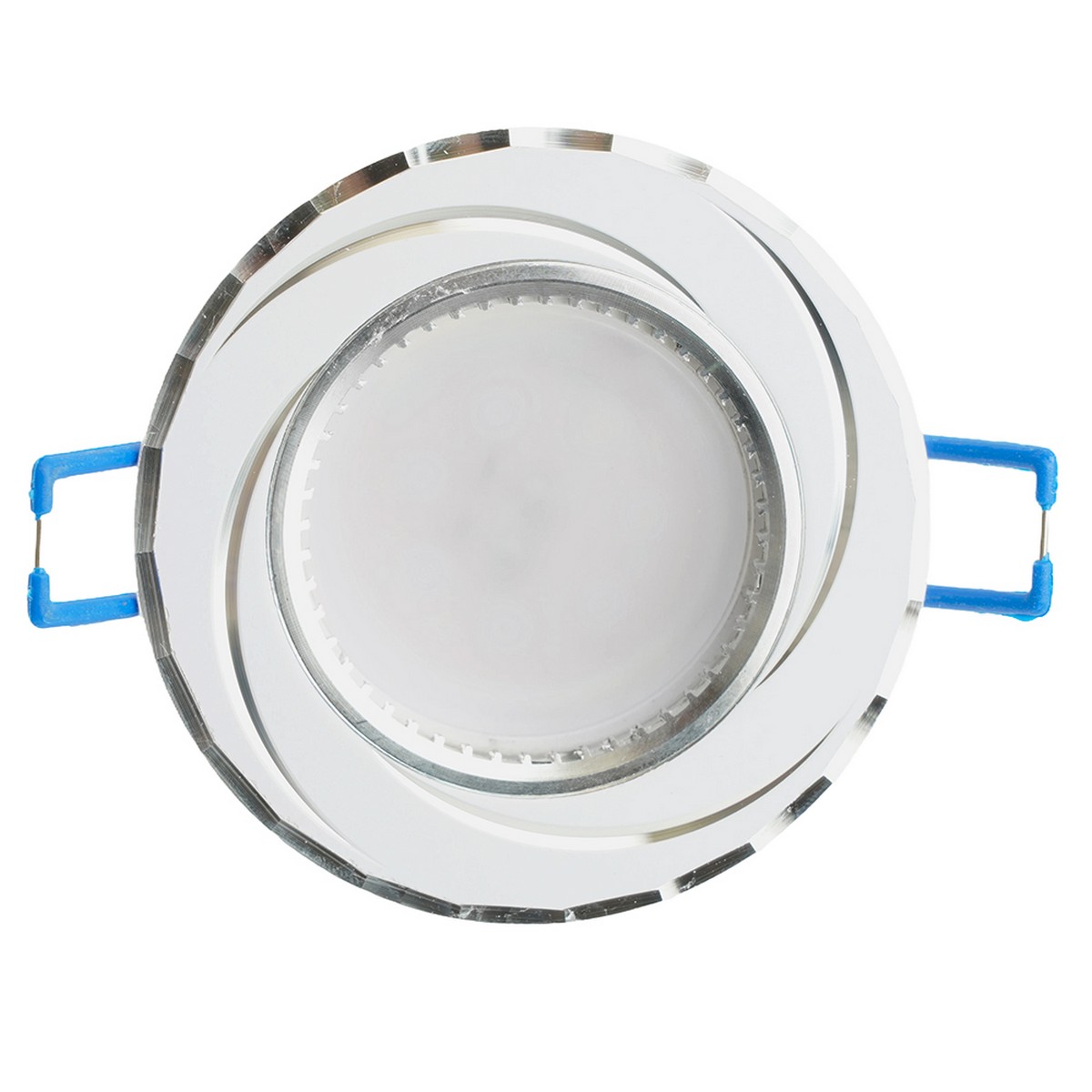 Светильники встраиваемые распродажа Светильник встраиваемый Feron GS-M361 потолочный белый MR16 G5.3 28344 