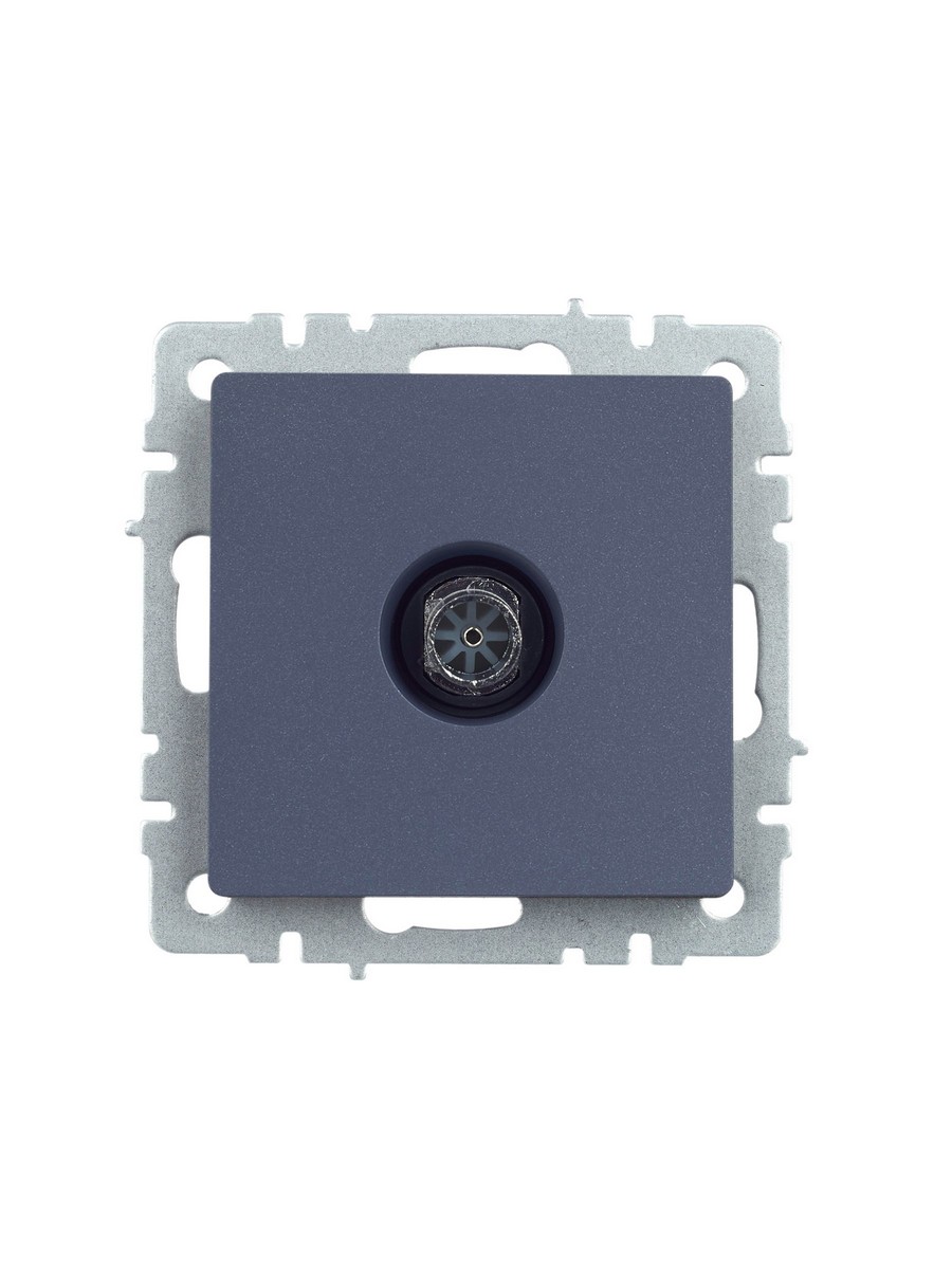 IEK Brite Маренго Розетка IEK BRITE TV оконечная РТВ11-0-БрМ маренго BR-A10-O-K35