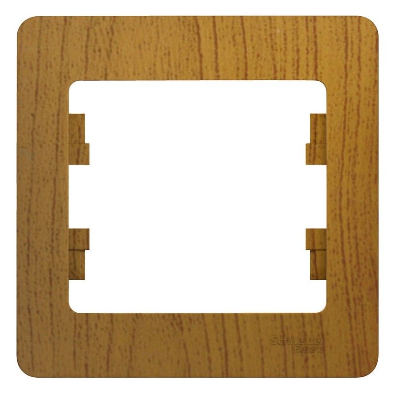 Glossa Дуб Рамка Systeme Electric Glossa Дерево Дуб 1-я GSL000501