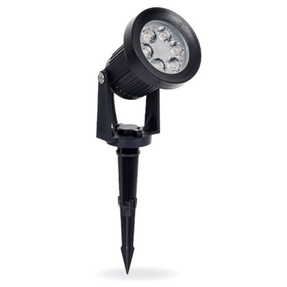 Светодиодные ландшафтные светильники Светильник грунтовой на колышке Feron.ONE SP2712 8W RGB IP65 пластик 51749