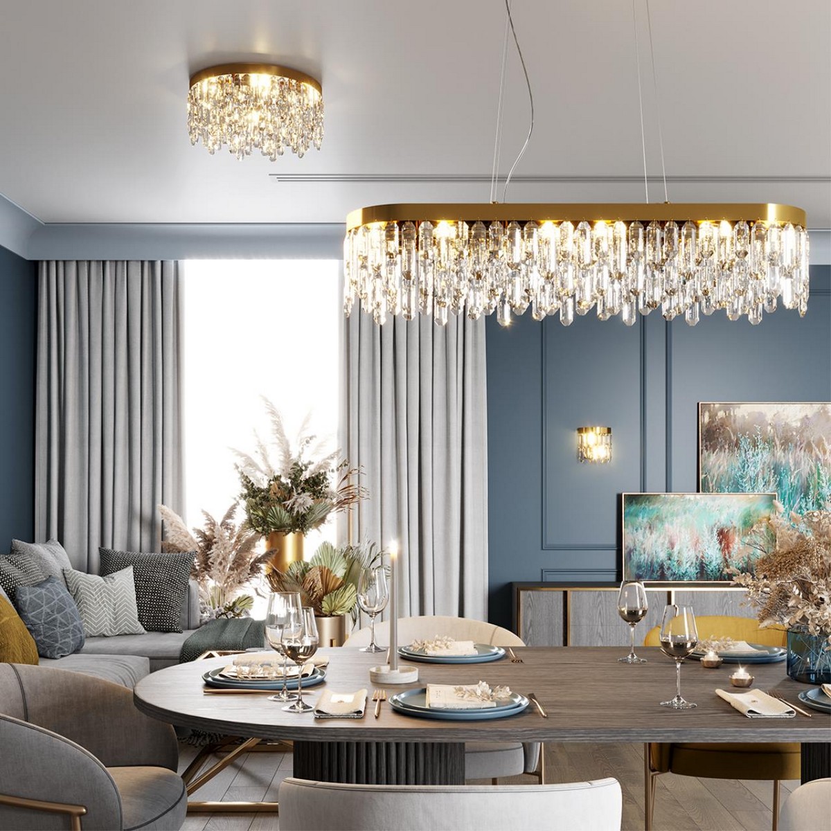 Люстры Люстра ODEON LIGHT 4986/12 DAKISA 