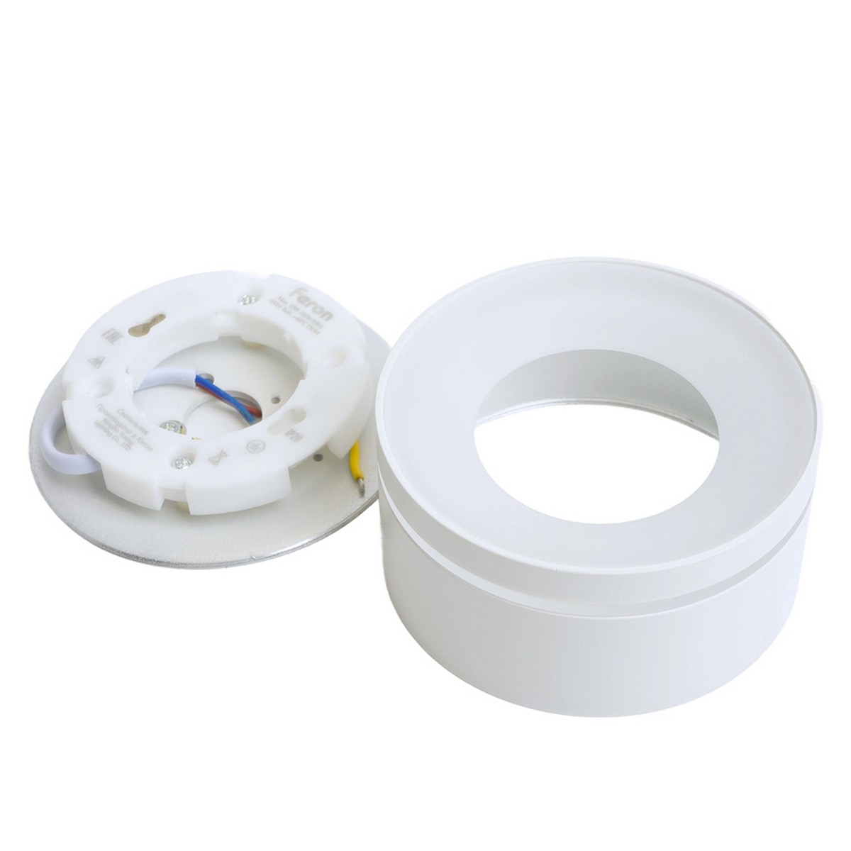 Накладные светодиодные светильники Светильник потолочный Feron HL457 12W GX53 белый 51348 