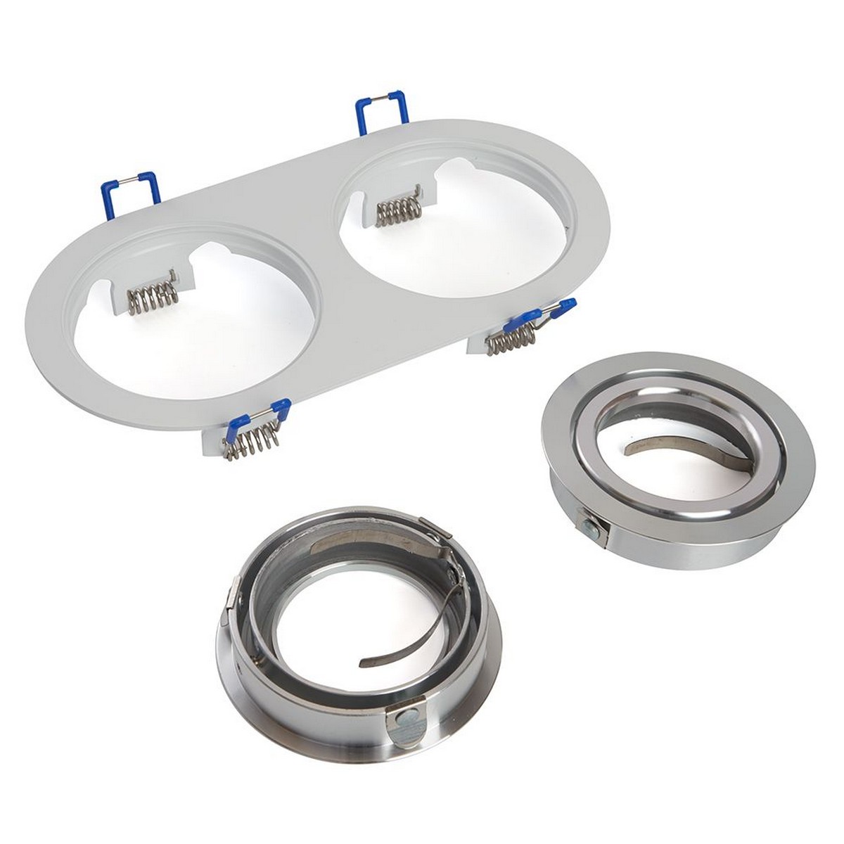 Встраиваемые светодиодные светильники Светильник потолочный встраиваемый Feron DL2812 черный 48461 