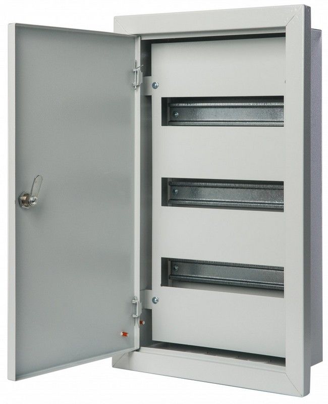 Металлические щиты и корпуса Корпус металлический Dekraft ЩРВ-36 550х330х120 36 мод. IP31 30103DEK 