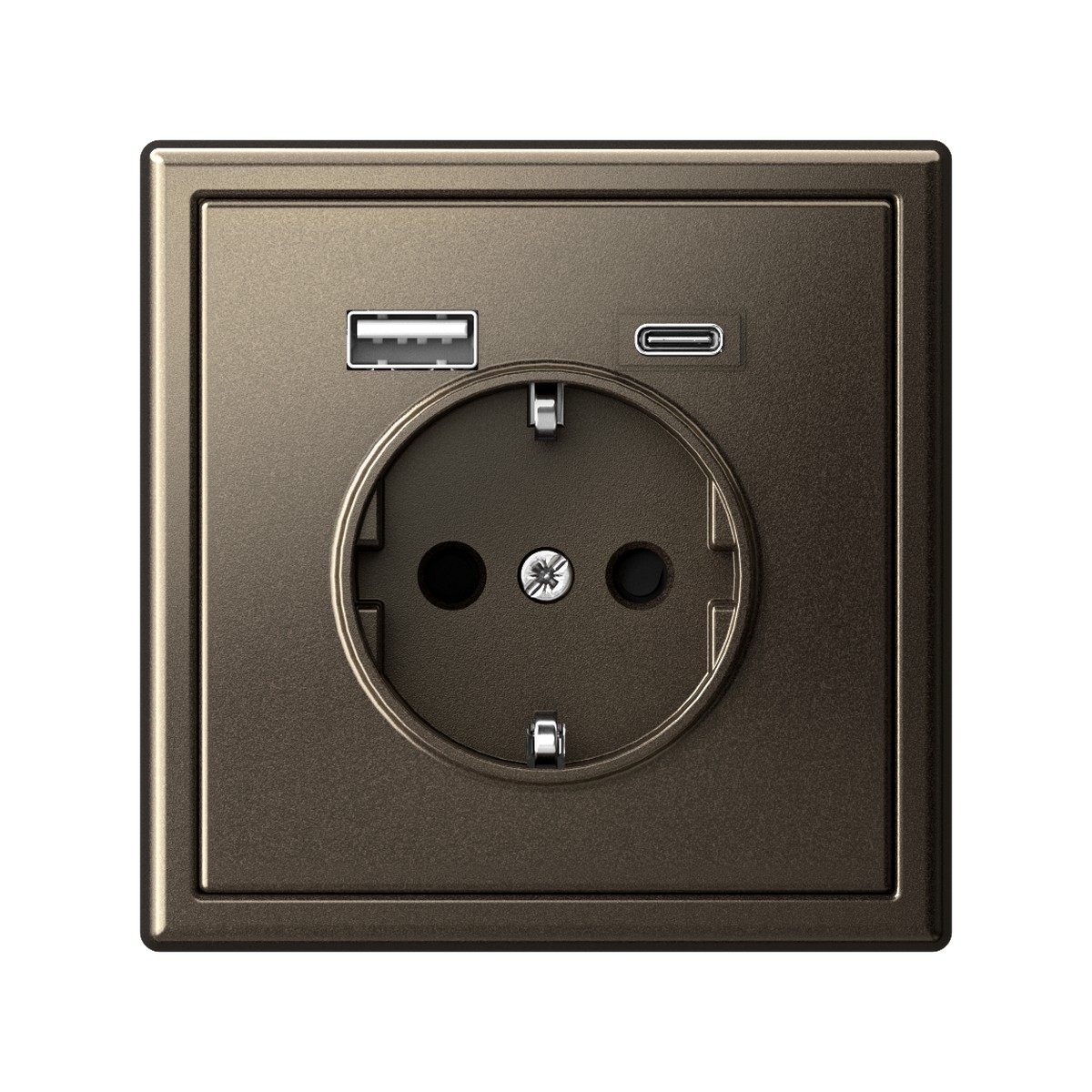 ArtGallery Мокко Розетка Systeme Electric ArtGallery Мокко 16А с 2 USB A+C 5В4А/30А 5В/15А GAL000632