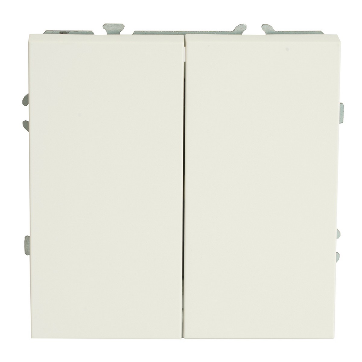 Эмили - Розетки и выключатели Stekker Переключатель перекрестный 2-клавишный STEKKER Эмили RSW10-5111-01 белый фарфор soft touch 50162