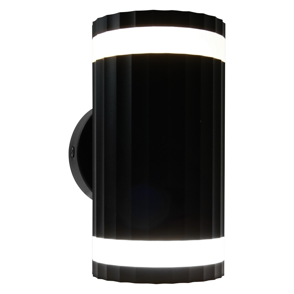 Накладные светодиодные светильники Светильник настенный Feron HL3690 OLYMPUS GX53 чёрный 48680 