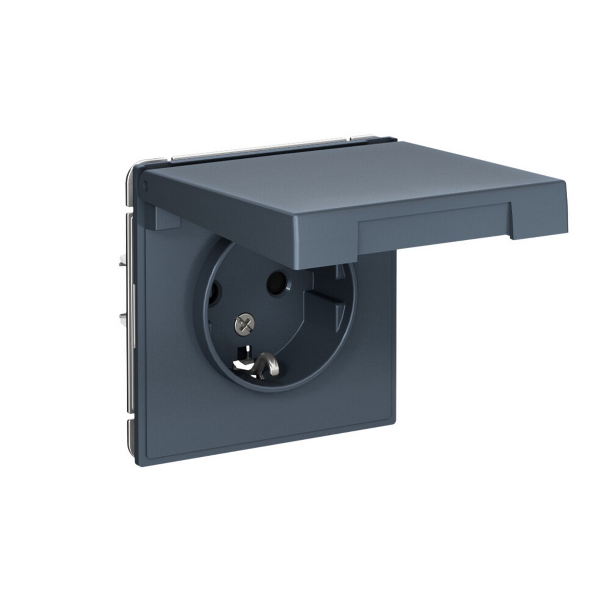 ArtGallery Грифель Розетка Systeme Electric ArtGallery Грифель с заземл. со шторк. с крышкой 16А IP20 GAL000746