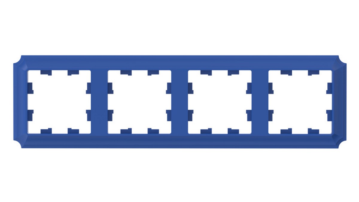 AtlasDesign Рамки Antique Рамка Systeme Electric AtlasDesign Antique Аквамарин 4-ая, универсальная ATN101104