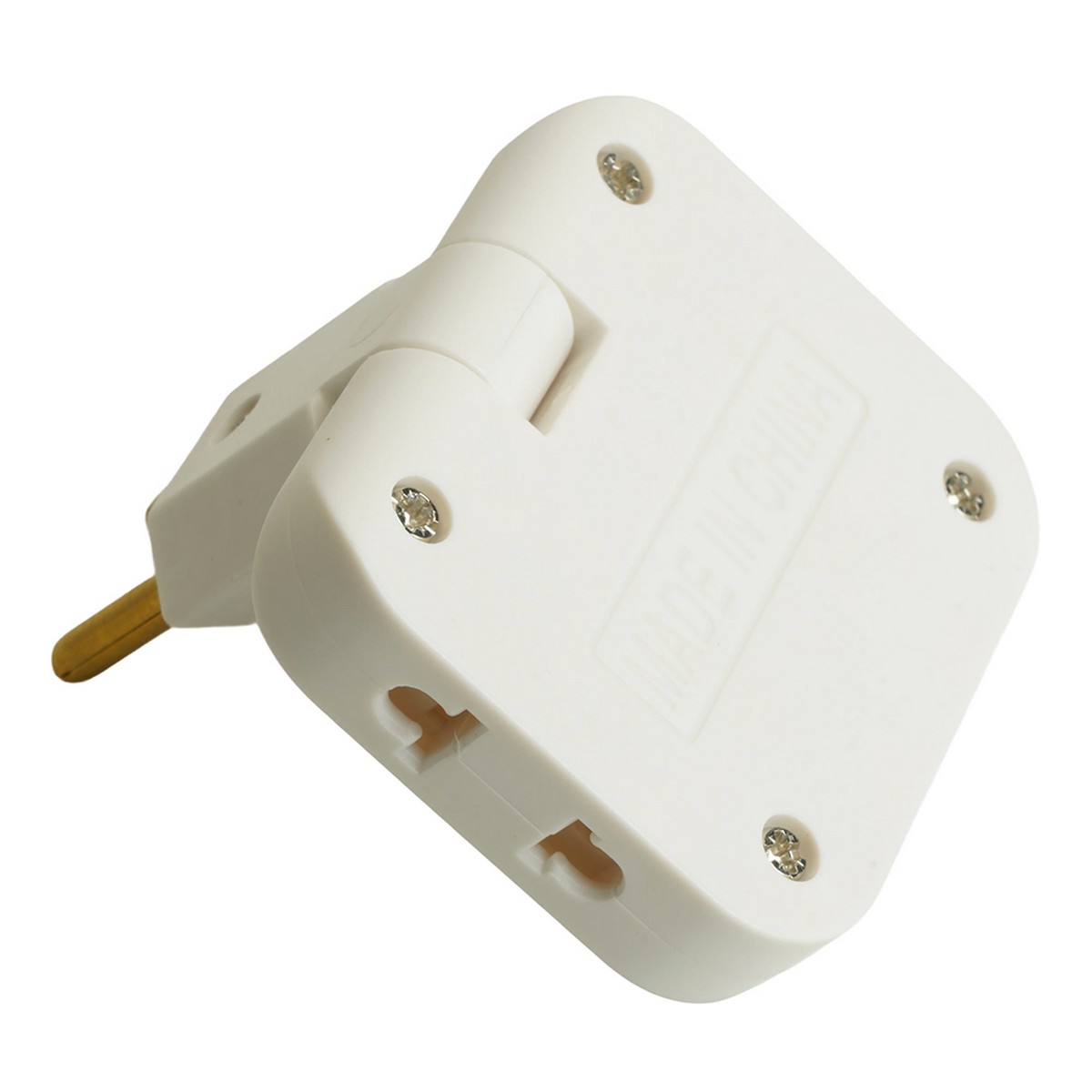 Колодки и удлинители, тройники Разветвитель сетевой 3-местный б/з STEKKER ADP10-23-21 белый 50067 