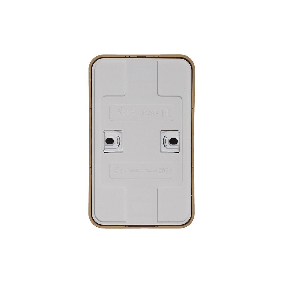 Blanca ясень розетки и выключатели Розетка SE Blanca 2-ая Ясень наружный с/з со шторками изолир. пластина BLNRA011215