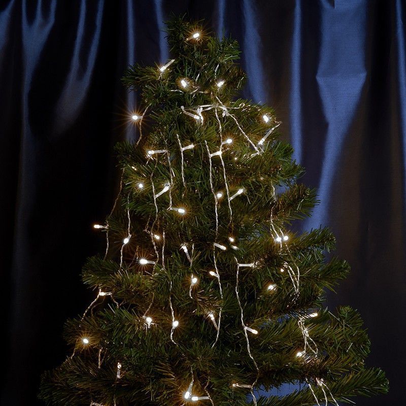 Светодиодная гирлянда Feron CL90 7 веток (2м) + 1.5м 230V 5000K 220V 32372