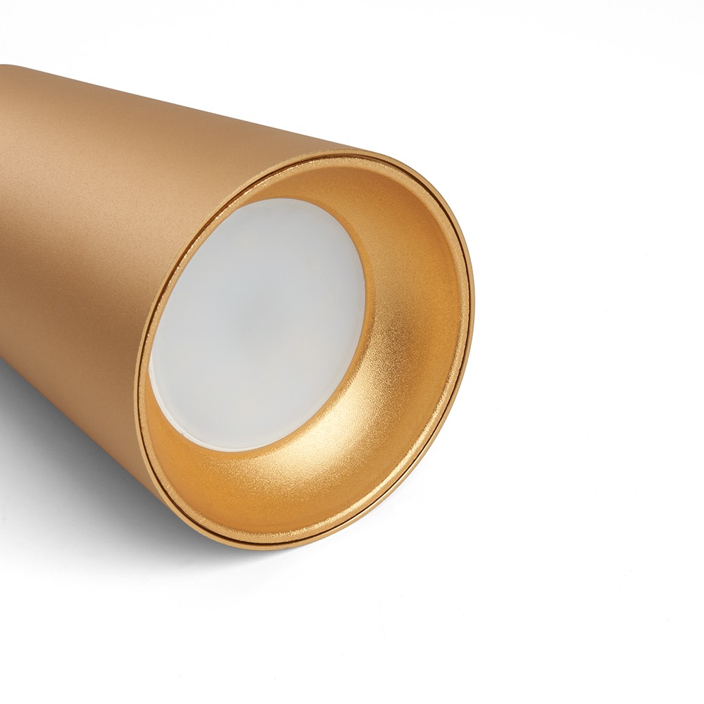 Светильники споты светодиодные Светильник спот потолочный Feron ML185 Barrel BELL GU10 золото 48417 