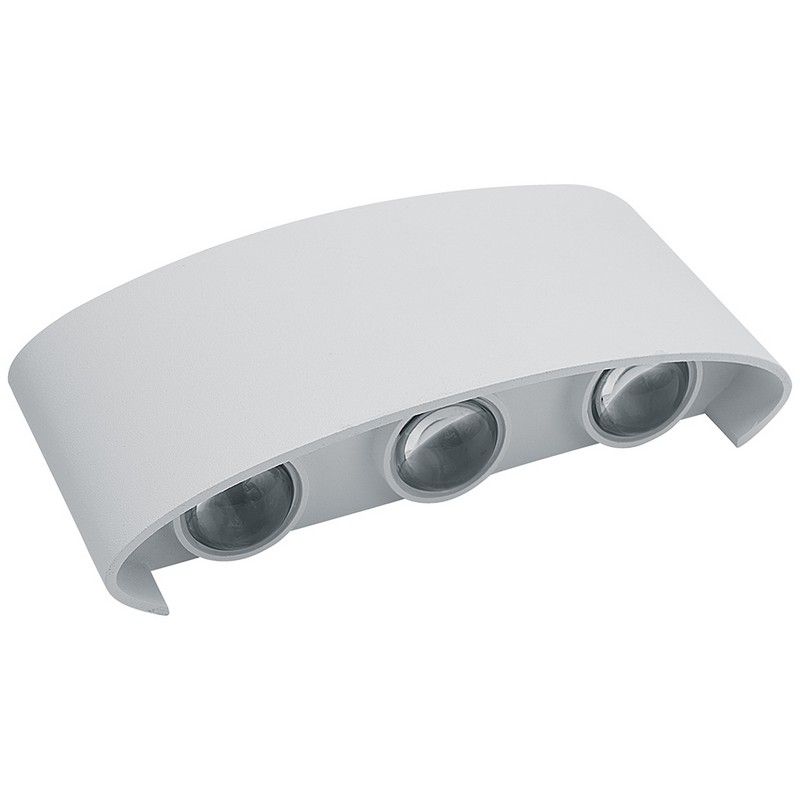 Уличные настенные светильники Светильник уличный светодиодный Feron DH101 6*1W 450Lm 4000K белый 06311