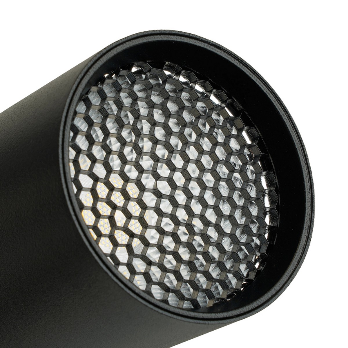 Трековые светодиодные светильники Светодиодный светильник Feron AL128 трековый однофазный 10W 4000K 35 градусов черный 48917 