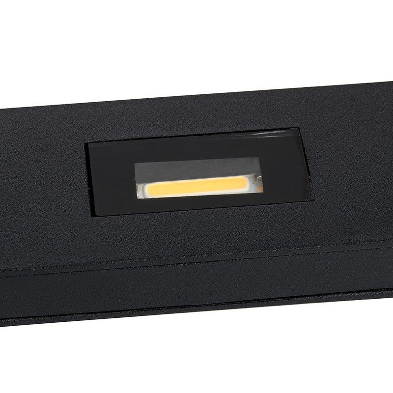 Уличные настенные светильники Светильник уличный светодиодный Feron DH011 5W 350Lm 4000K черный 11865 