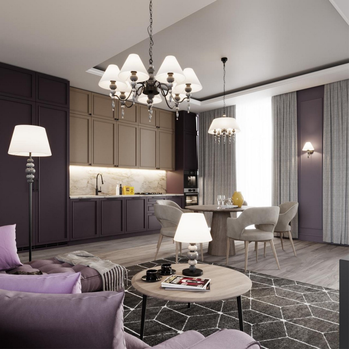 Люстры Люстра ODEON LIGHT 4896/5 Sochi 