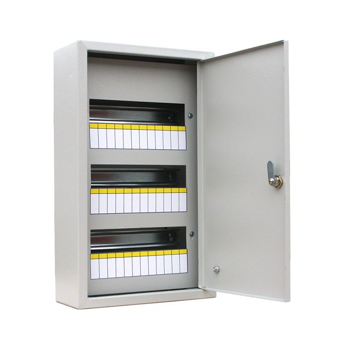 Металлические щиты и корпуса Шкаф металлический ЩРН-36 (420*300*120) IP31 c DIN-рейкой