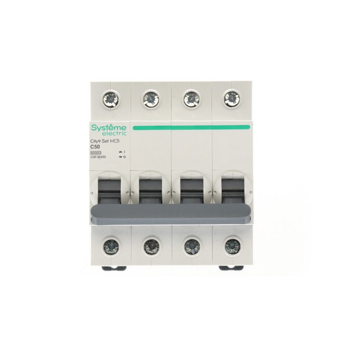 Автоматический выключатель Systeme Electric City9 Set (АВ) С 50А 4P 6kA C9F36450