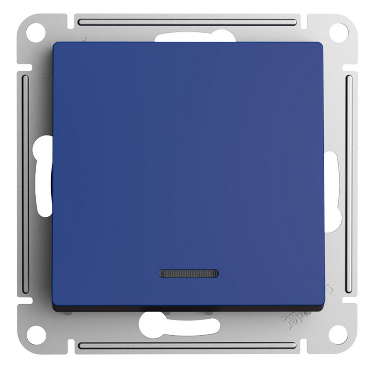 AtlasDesign Аквамарин Выключатель Systeme Electric AtlasDesign Аквамарин 1-клавишный с подсветкой ATN001113