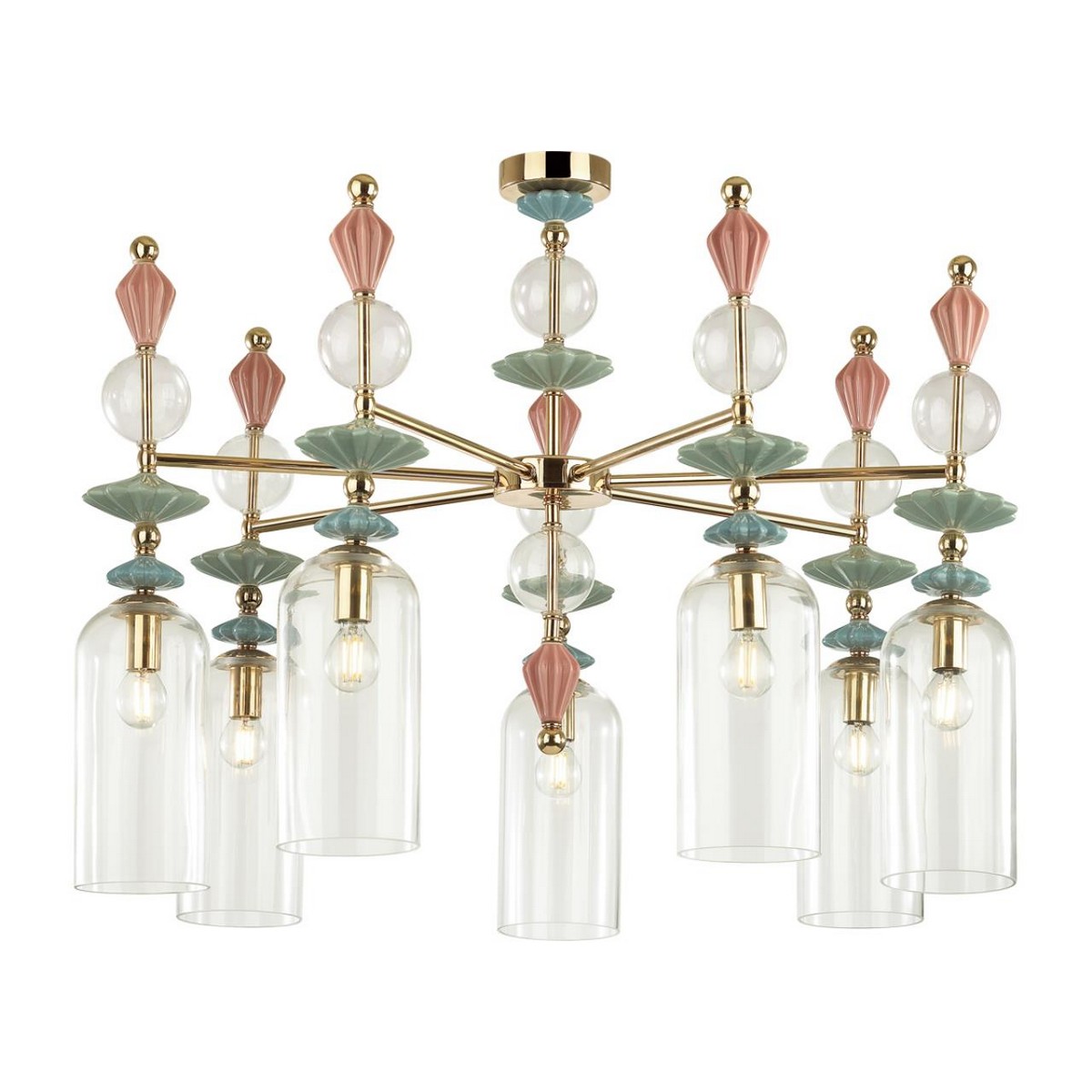 Люстры Люстра потолочная ODEON LIGHT 4855/7C BIZET 