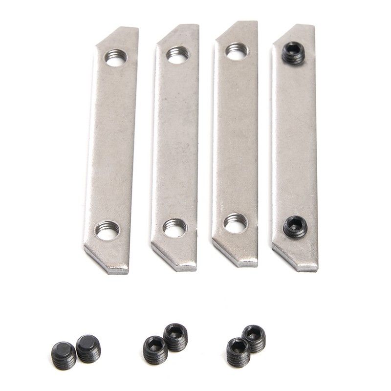 Трековые светодиодные светильники Комплект прямых соединителей Feron (4 соединителя + 8 винтов) 48289 