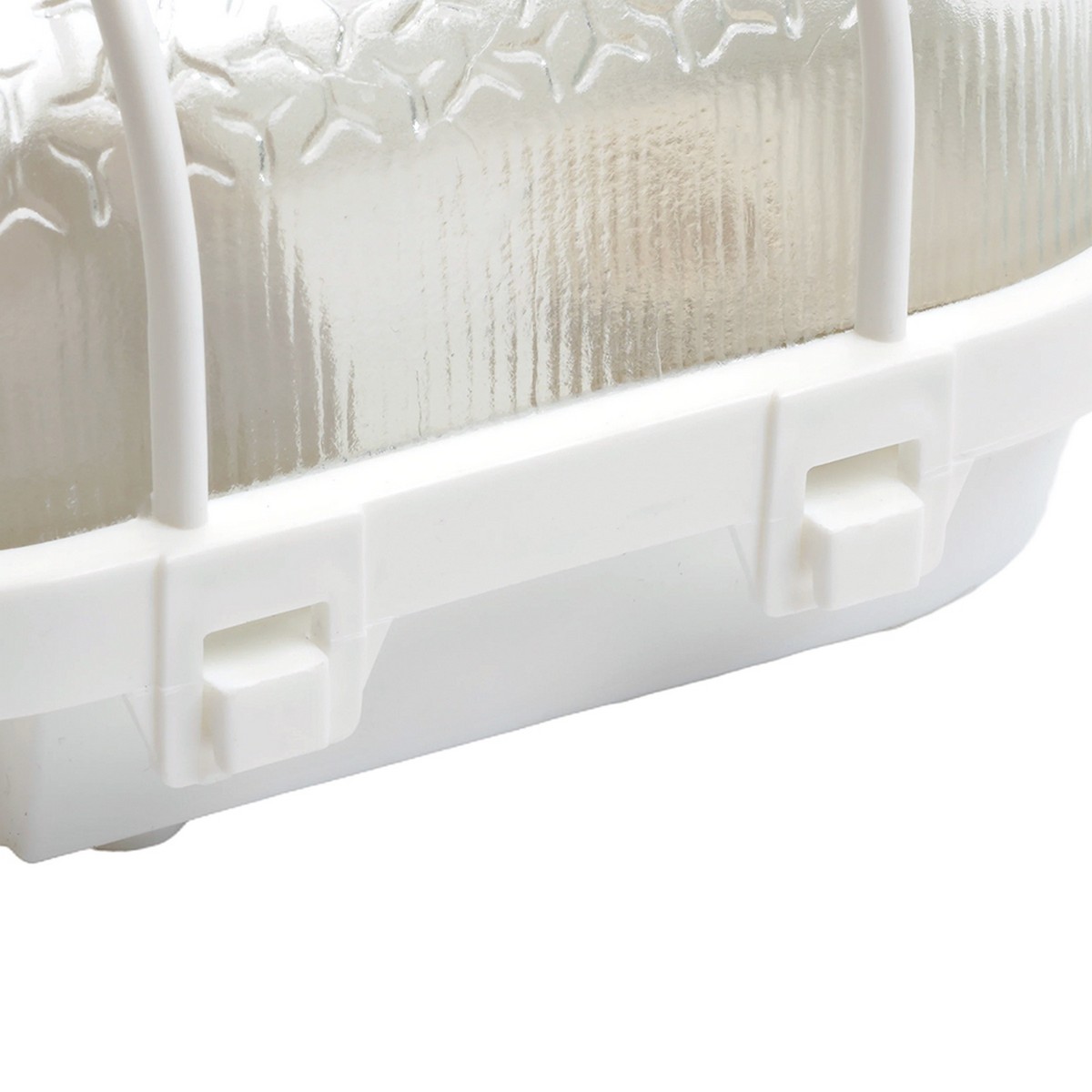 Светодиодные светильники ЖКХ Светильник накладной Feron НБП 01-60-002 IP54 220V 60Вт Е27 с решеткой 41404 