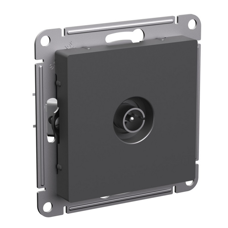 AtlasDesign Базальт Розетка Systeme Electric AtlasDesign Базальт TV коннектор, ATN001493