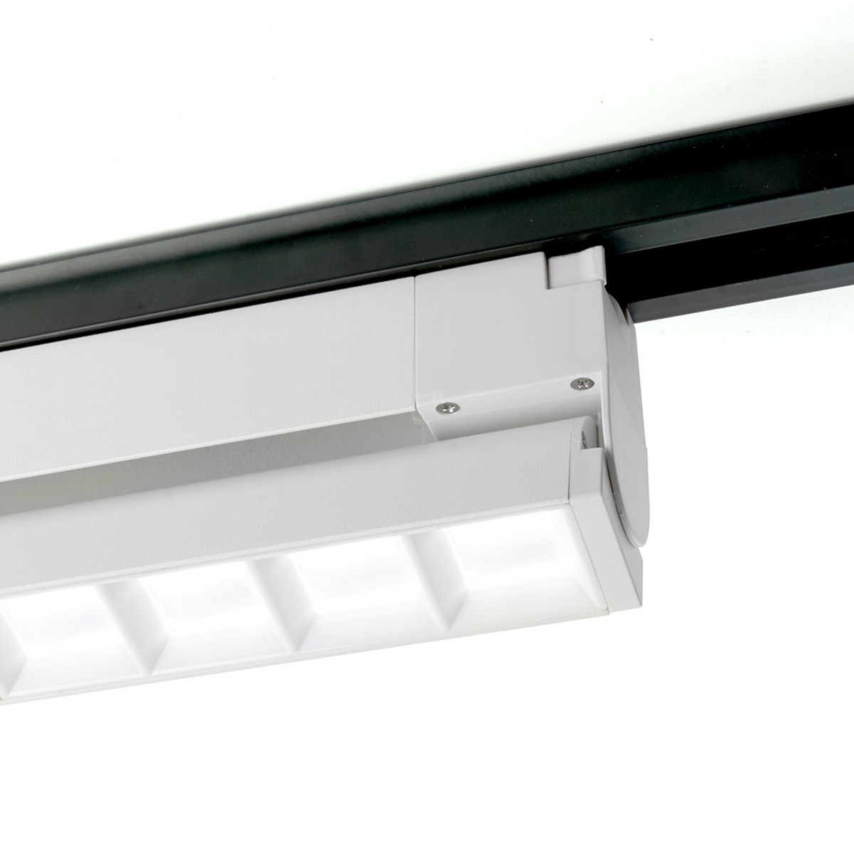 Трековые светодиодные светильники Светодиодный светильник Feron AL131 трековый однофазный 20W 4000K 60 град. белый 48375 