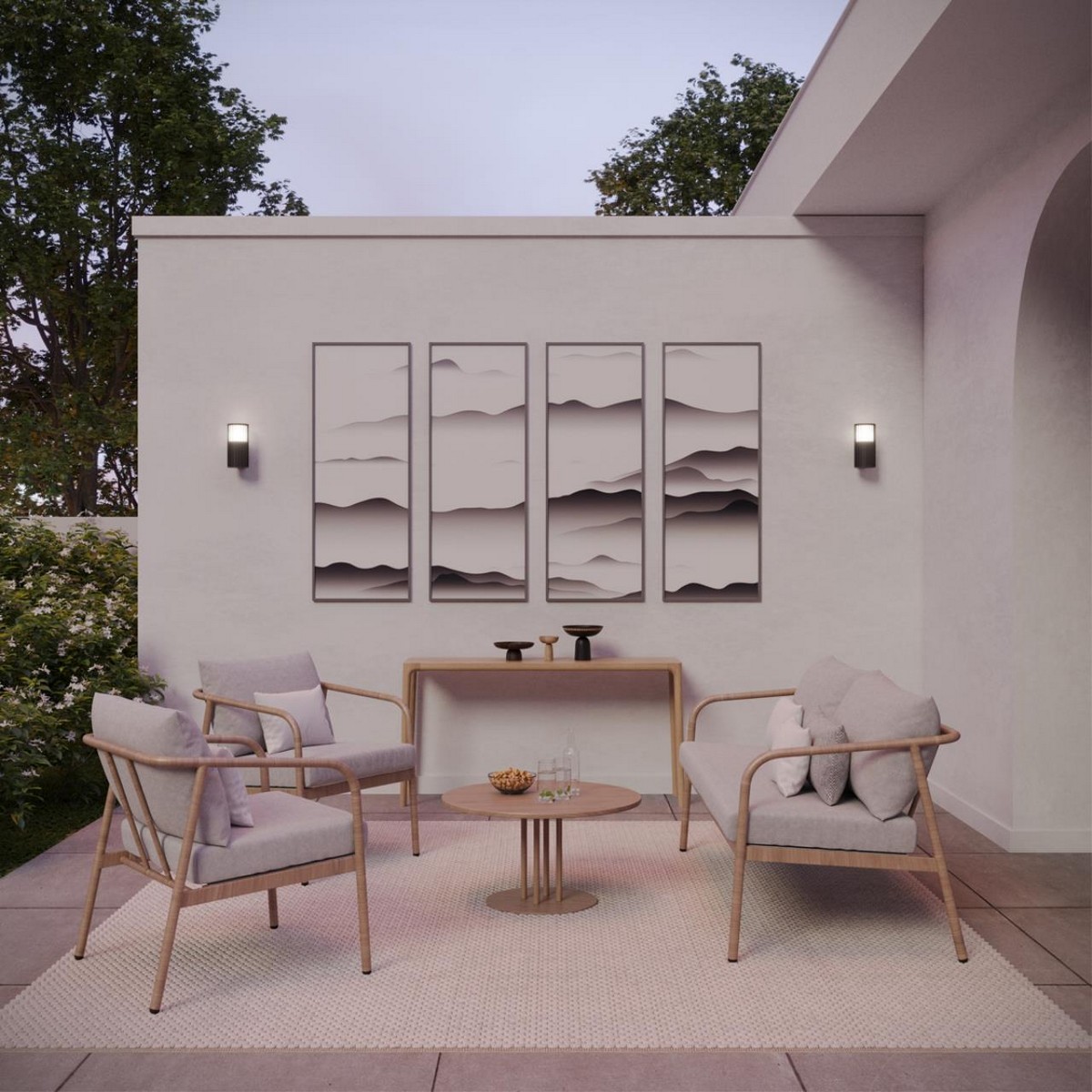 Уличные настенные светильники Уличный фасадный светильник NOVOTECH 370991 COSTAS 