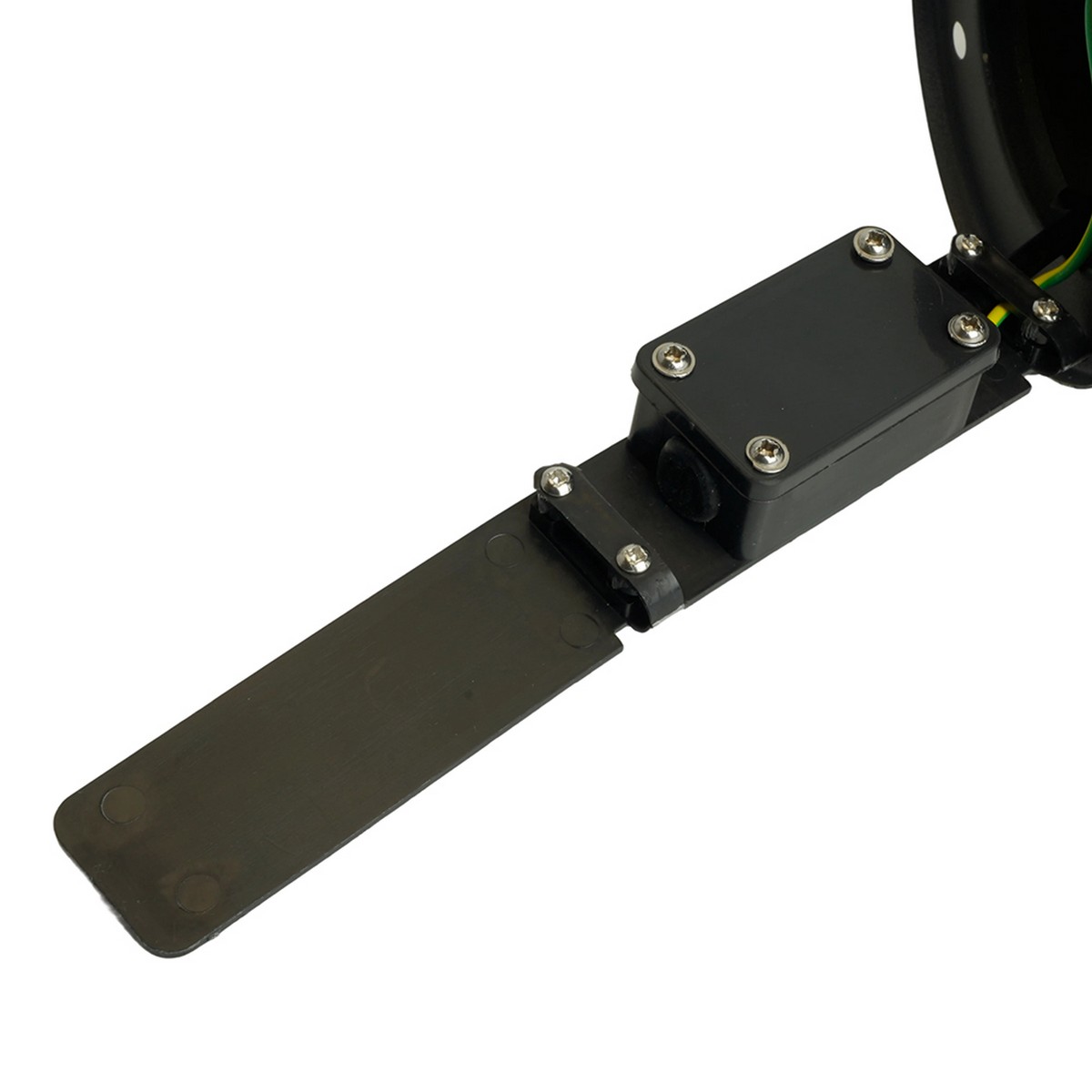 Уличные светильники столб Светильник садово-парковый Feron DH042-450 Техно столб 18W E27 черный 51523 