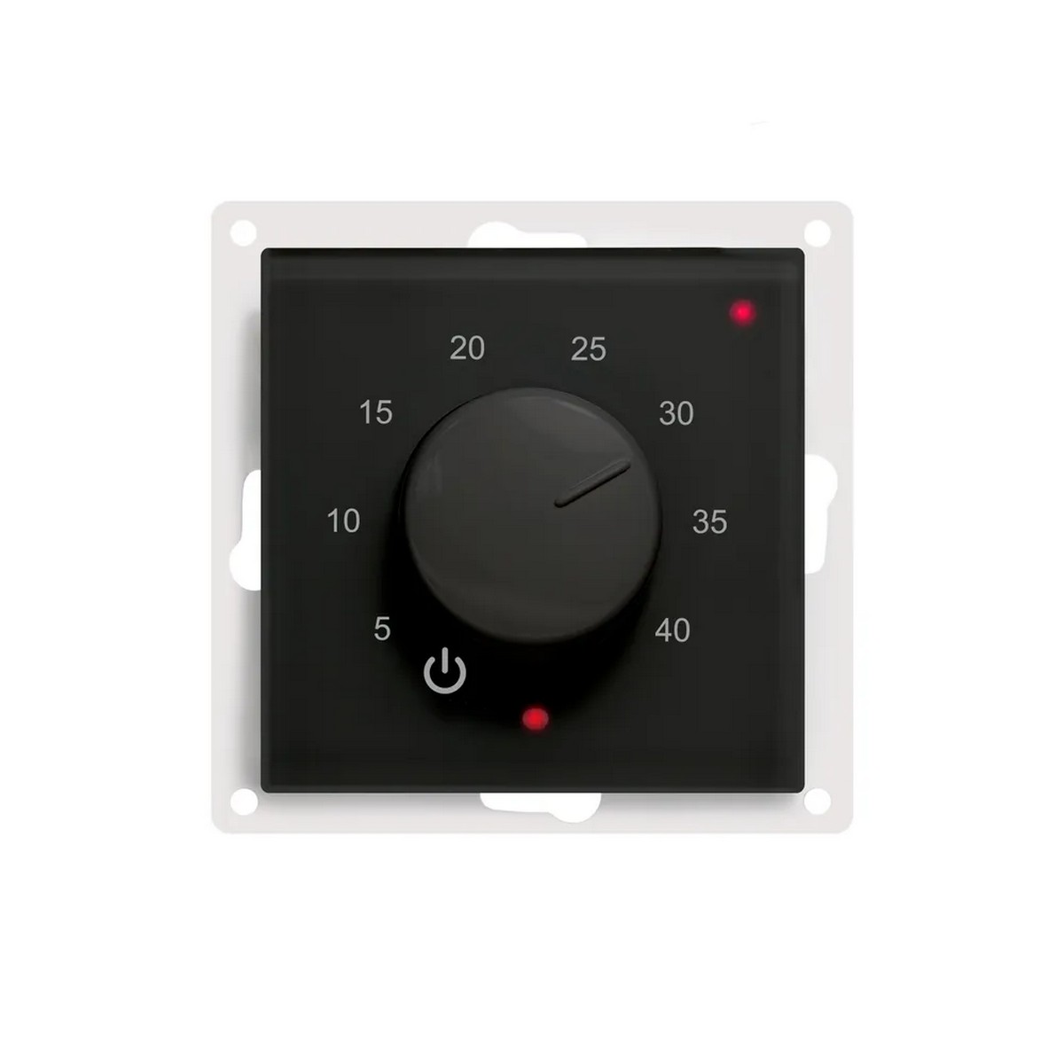 Терморегуляторы для теплого пола Терморегулятор Эрголайт ТР-03 под AtlasDesign и Werkel черный БП-00002219  