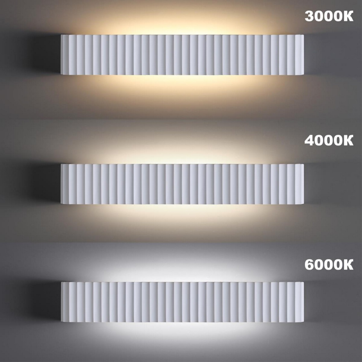 Накладные светодиодные светильники Cветильник настенный светодиодный с переключателем цв.температуры NOVOTECH YESO 359403 