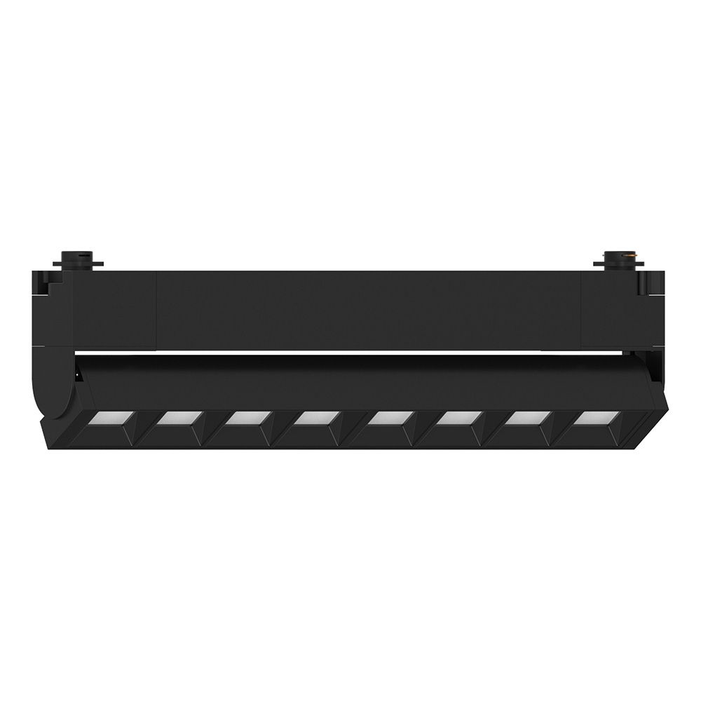 Трековые светодиодные светильники Светодиодный светильник Feron AL131 трековый однофазный 20W 4000K 60 град. черный 48376 