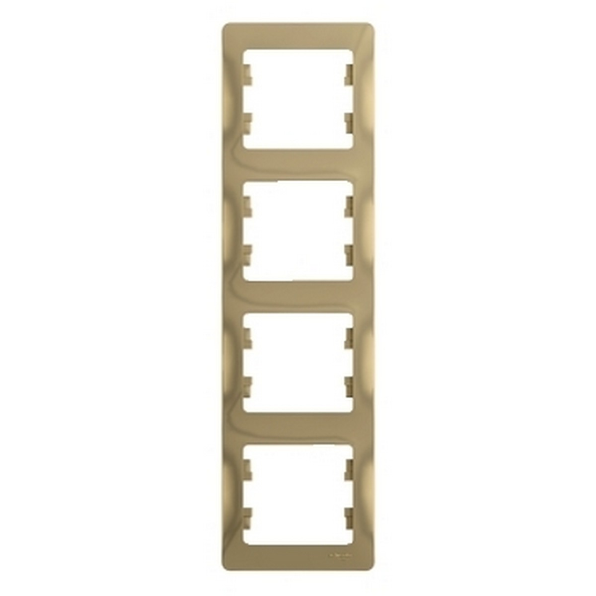 Glossa Титан Рамка Systeme Electric Glossa Титан 4-я, вертикальная GSL000408