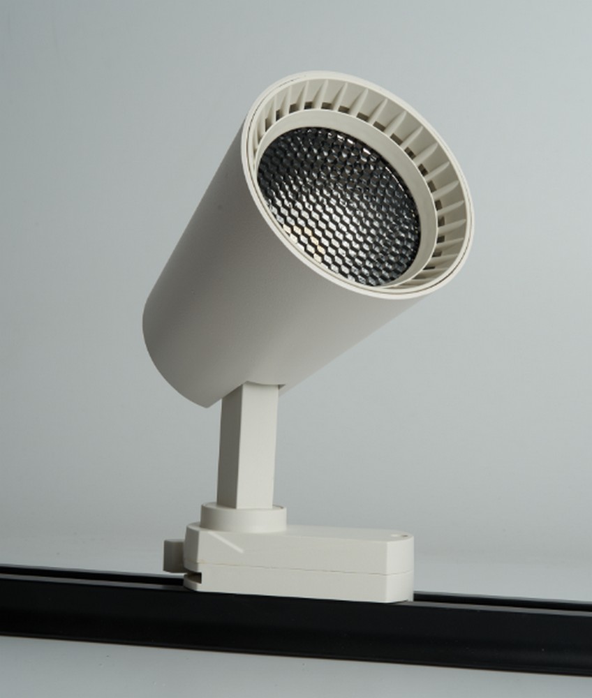 Трековые светодиодные светильники Светодиодный светильник Feron AL100 трековый на шинопровод 20W 4000K белый 41605 