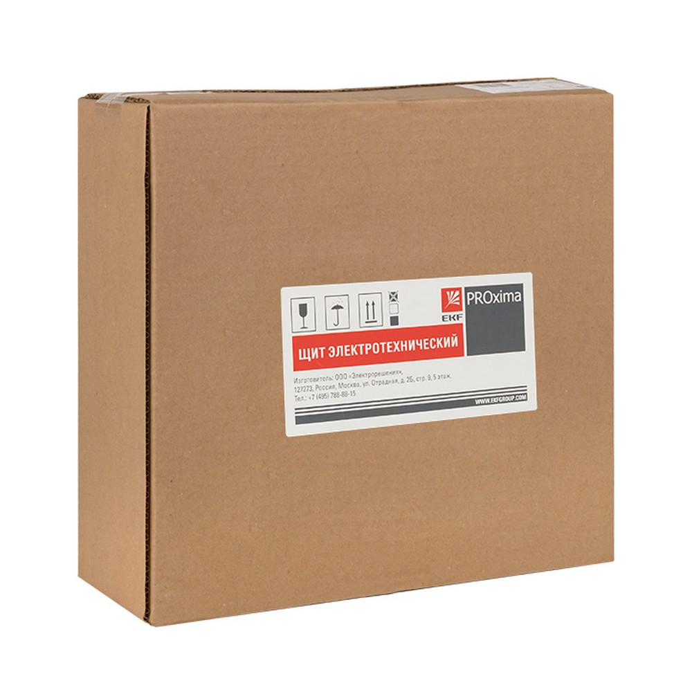 Металлические щиты и корпуса Щит EKF PROxima учетный для счетчика на дин-рейку ЩУ-1/1-0 (250х300х100) IP54 mb54-1E 