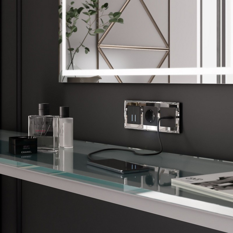 Рамки Werkel Diamant Рамка Werkel Diamant на 3 поста (зеркальный) W0031220