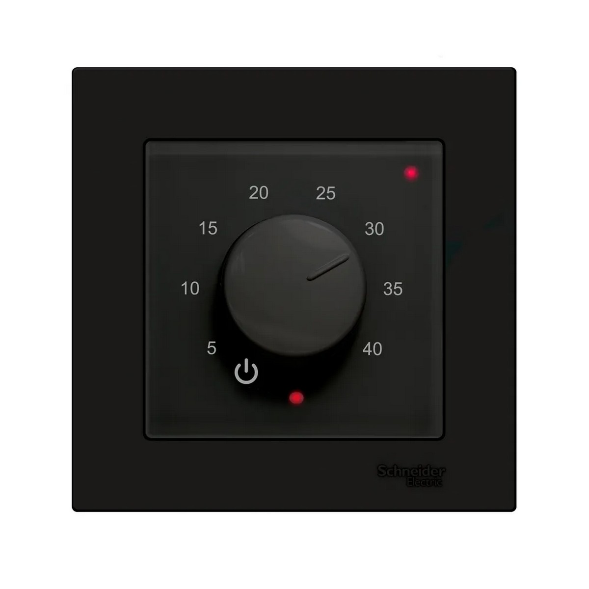 Терморегуляторы для теплого пола Терморегулятор Эрголайт ТР-03 под AtlasDesign и Werkel черный БП-00002219  