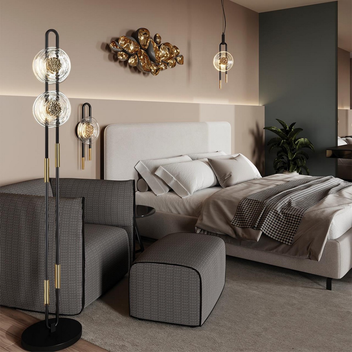 Торшеры Торшер ODEON LIGHT 5407/23FL MAGNET 