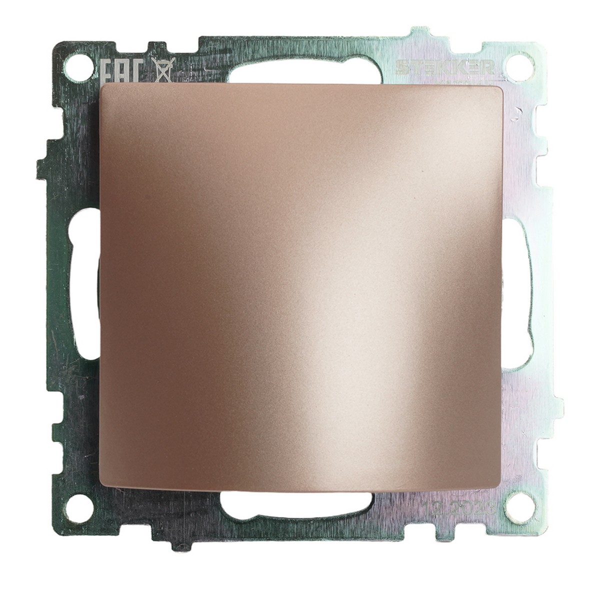 Катрин - Розетки и выключатели Stekker Кабельный вывод STEKKER Катрин шампань GLS00-7116-02 49467