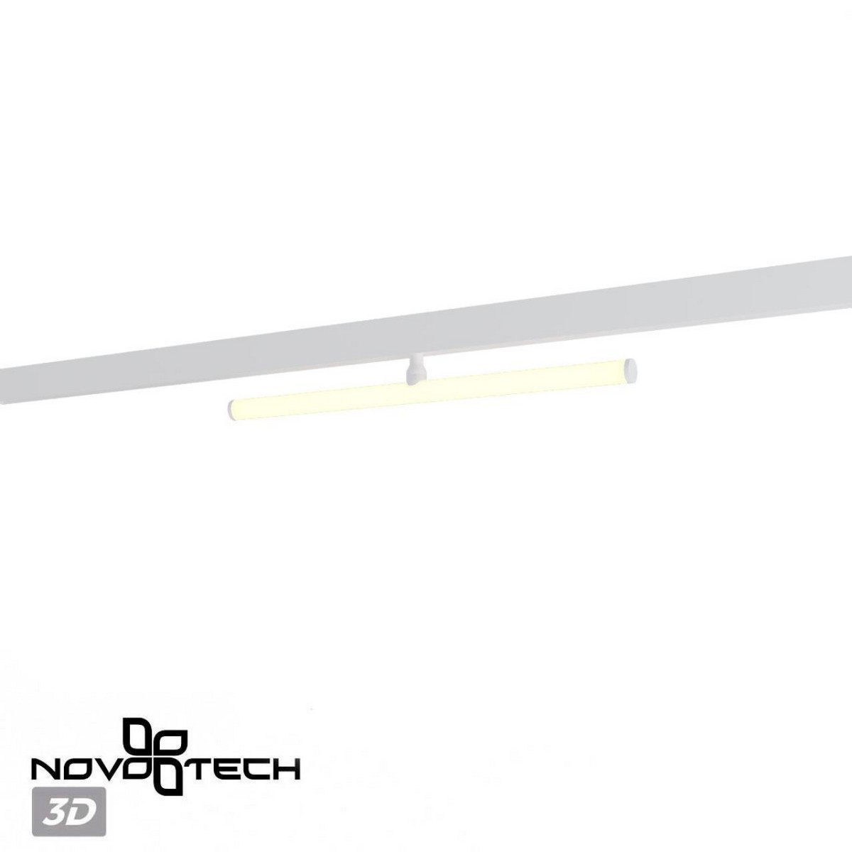 Трековые светодиодные светильники Трековый низковольтный смарт-светильник диммируемый со сменой цв.температуры NOVOTECH FLUM 359447 