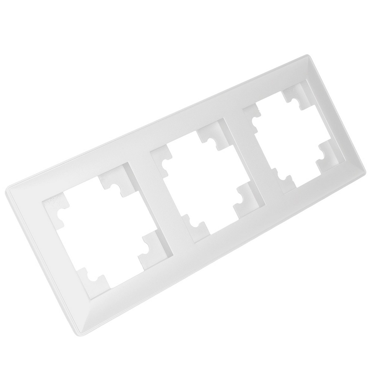 Катрин - Розетки и выключатели Stekker Рамка STEKKER PFR00-7003-01 3-ая Катрин белый 39794