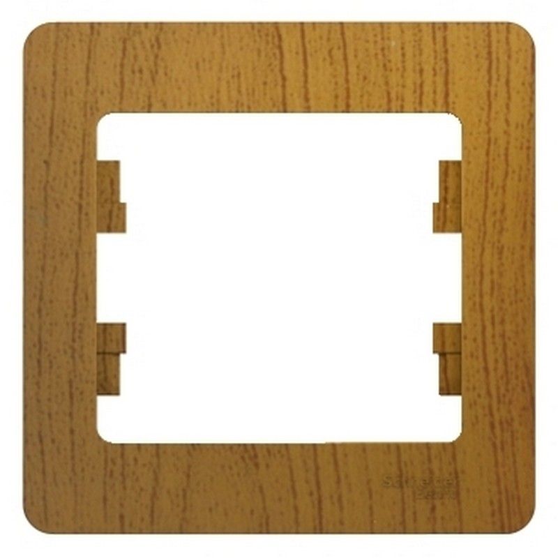 Glossa Дуб Рамка Systeme Electric Glossa Дерево Дуб 1-я GSL000501