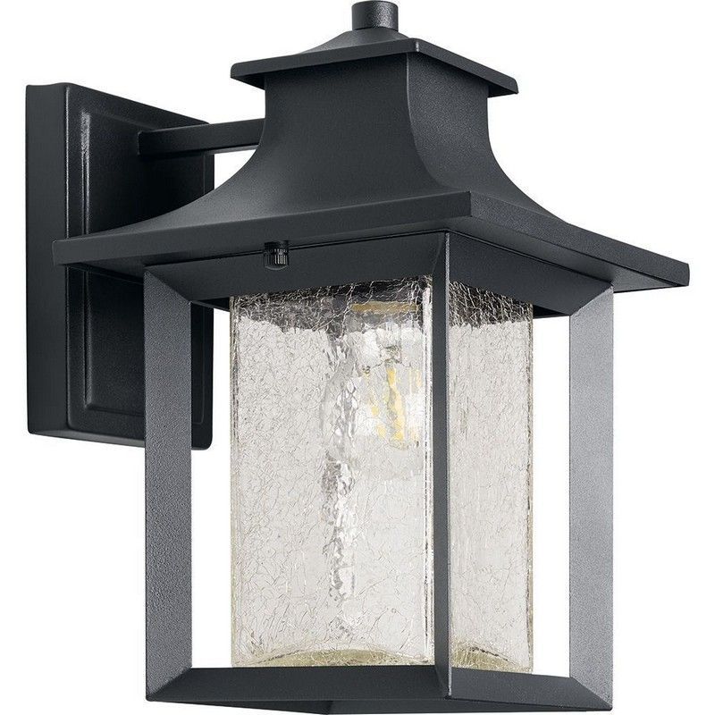 Уличные настенные светильники Светильник садово-парковый Feron PL550 на стену вниз  60W E27 230V черный 11891