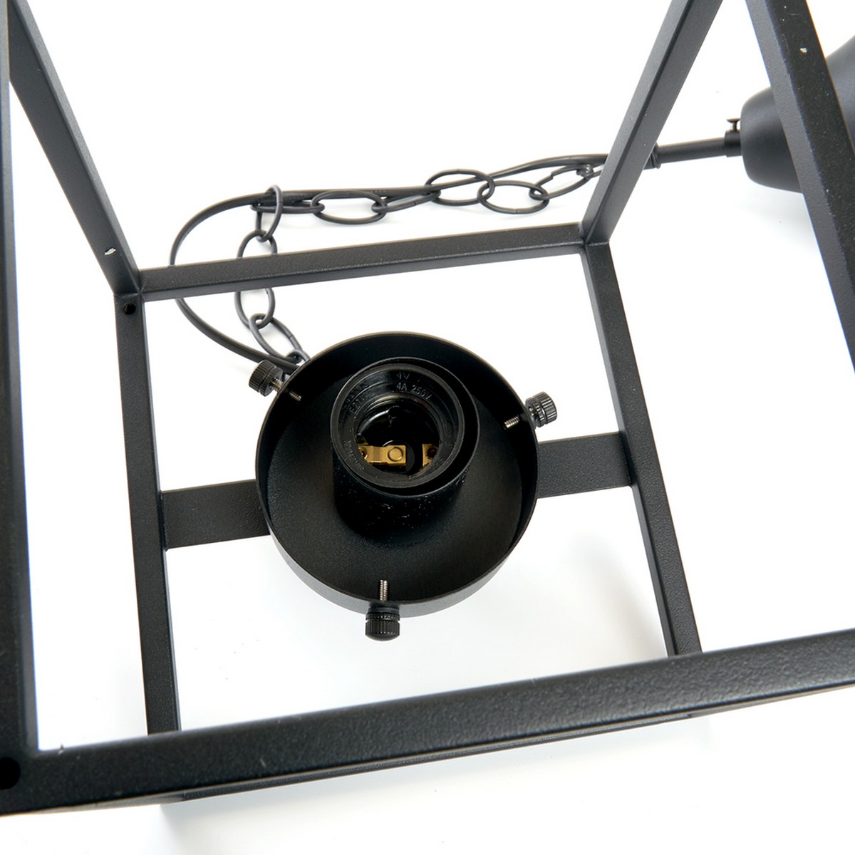 Уличные светильники на цепочке Светильник садово-парковый Feron PL705 на цепочке 60W E27 230V черный 48384 