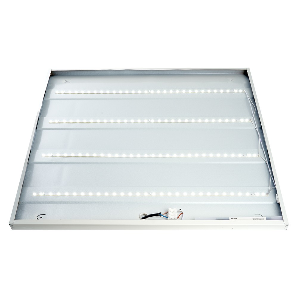 Светодиодные светильники армстронг 600*600 Светодиодный светильник Feron AL2125 встраиваемый 36W 6500K с 3D эффектом 48520 