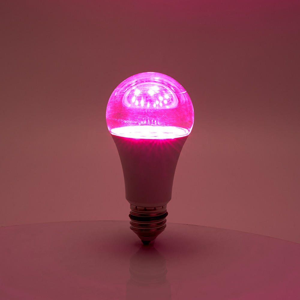 E27 Лампа светодиодная для растений А60 Feron LB-7060 E27 10W красно-синий спектр 38275 