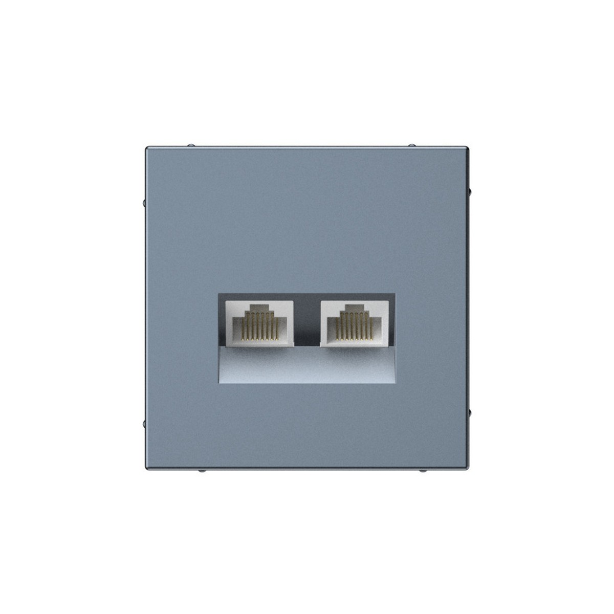 ArtGallery Грифель Розетка компьютерная Systeme Electric ArtGallery Грифель двойная RJ45+RJ45, кат. 5е,