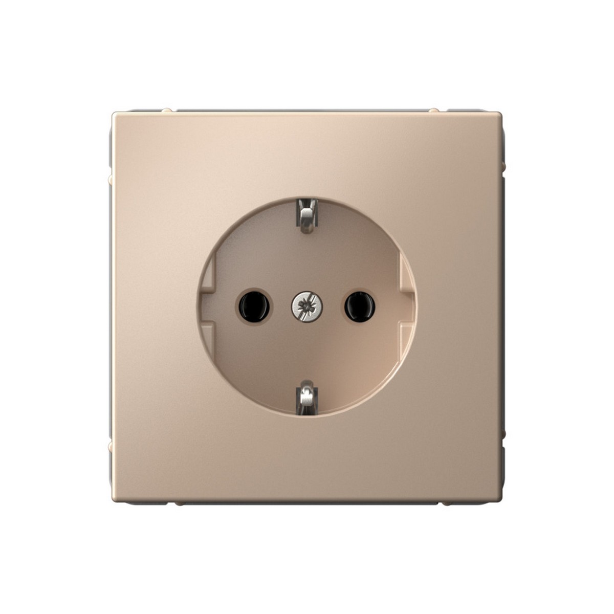 ArtGallery Песочный Розетка SE ArtGallery Песочный с заземлением, 16А быстрозажим. клем. GAL001243S